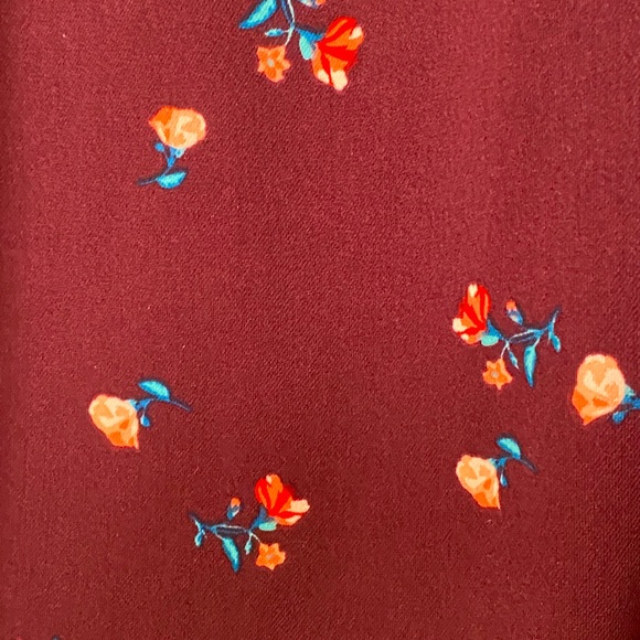 NWT Burgundy Dress - Picture 4 of 5